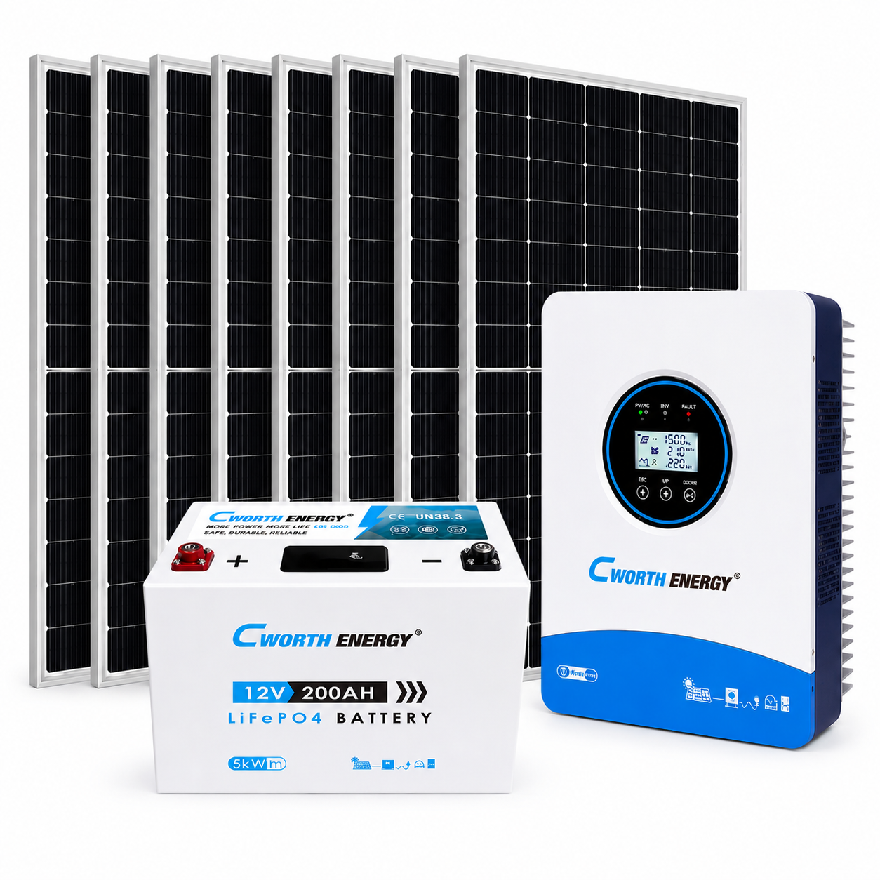 C-Worth 3.5KVA Solar Bundle