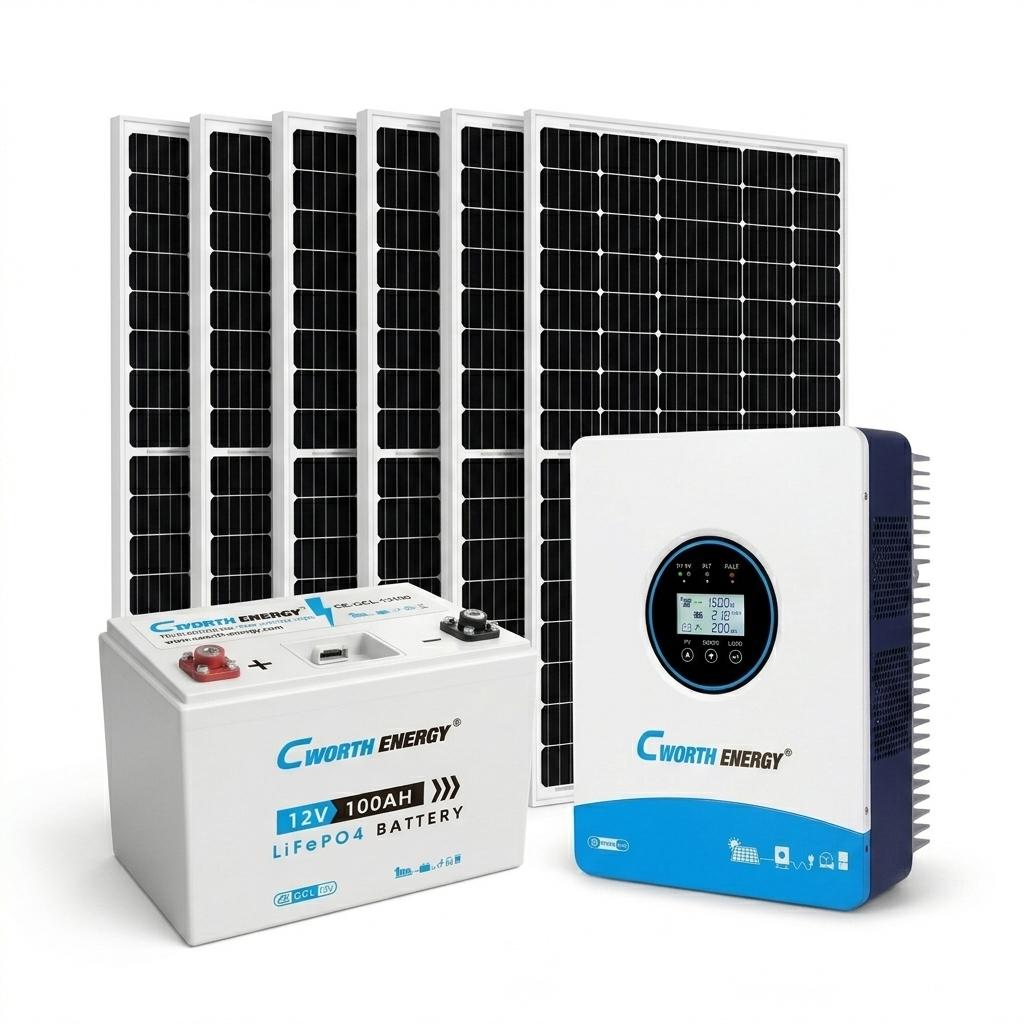 C-Worth 2KVA Solar Bundle